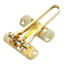 No punching anti-theft chain door chain door bolt anti-lock door artifact hotel room door safety chain door lock buckle buckle
