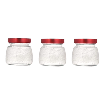 Birds nest refill bottle can be steamed household high temperature resistant glass empty bottle birds nest cup can be stewed fish maw empty bottle 2191