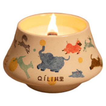 Jiumu Miscellaneous Goods Animal Scented Candle Natural Breath Fragrance Gift Box Home Indoor Long-Lasting Aroma Diffuser Souvenir