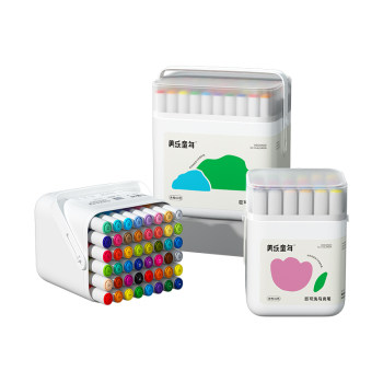 Meile childhood 48 color washable water-based markers
