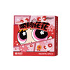 Haichang Powerpuff Girls Color Contact Lenses Monthly Disposable 2 Contact Lenses Size Diameter Long-Term Flexible Flowery Brown