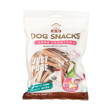 Haobang dog snacks teething fruit and vegetable milk stick pet training reward