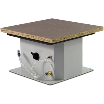 Small pneumatic suction cup table with hand-mounted edge sealing fixture edge sealing woodworking tool auxiliary tool workbench