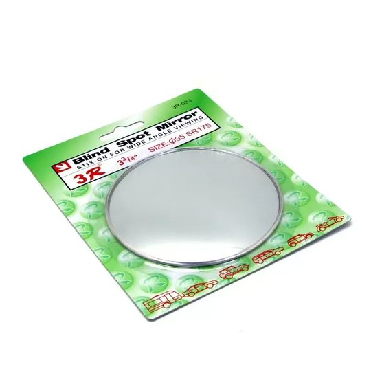 Small round mirror for travel photography, handmade diy selfie tool