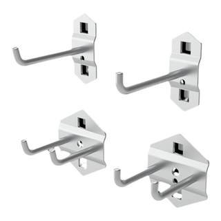 方孔洞洞板五金工具展示架工具挂钩挂板墙上钩子螺丝刀架货架加粗