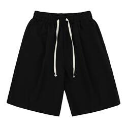 @江泽literary man casual shorts men's summer Japanese loose sports pants ຫ້າຈຸດ pants boys' pants ແບບຜູ້ຊາຍ