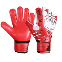 Vitesse Sharpening Goalkeeper Gloves Football Goalkeeper Adultes Enfants Professional Elementary School Students With Finger Guard Gear Anti Slip Wear