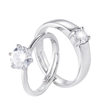 Wedding supplies pair rings simulation couple rings