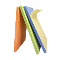 Huiduoli polyester fiber sound-absorbing board wall decoration kindergarten felt wall stickers self-adhesive sound insulation board wall silencer