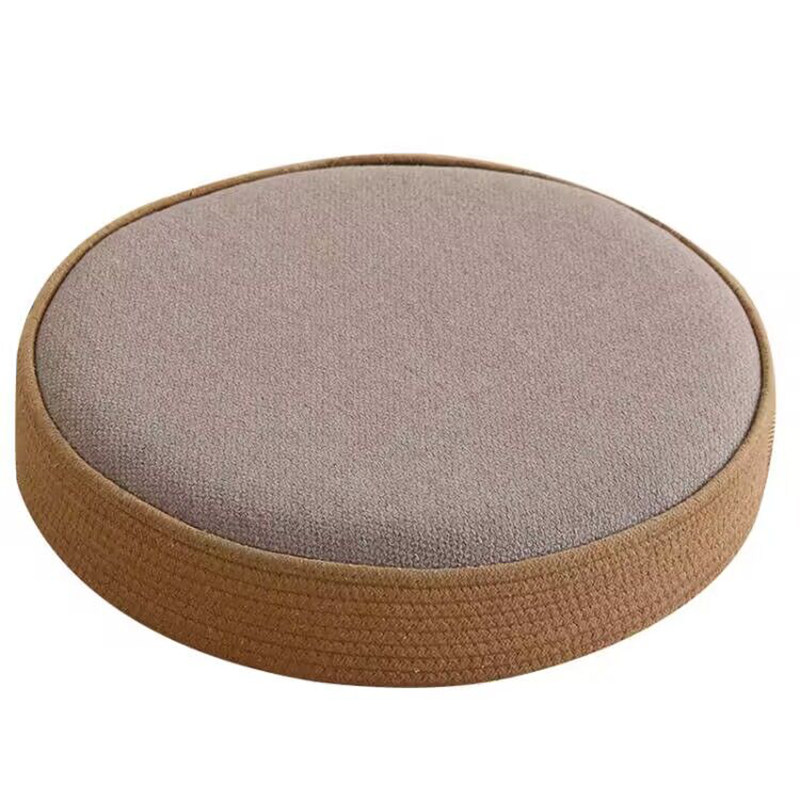 Fabric Japanese futon tatami linen thick cushion