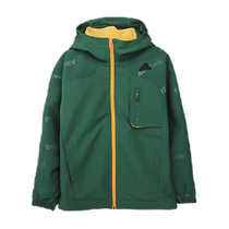 阿迪达斯童装男女童两面穿外套24年秋长袖连帽运动夹克服 JC9373