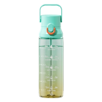 Jianxi Sports Water Cup Girls Large-Capacity Fitness Water Bottle Summer High Temperature Resistant Straw Cup Portable Space Cup