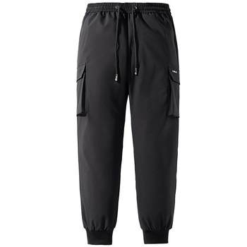 ໂສ້ງຂາຍາວຜູ້ຊາຍ Yalu ປີ 2024 ລະດູໜາວອອກໃໝ່ວຽກນອກໃສ່ໂສ້ງ leggings trousers camouflage thickened warm goose down trousers cotton