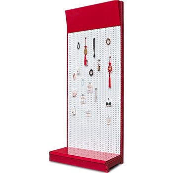 Hole board supermarket shelf jewelry mobile display rack