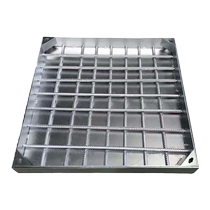 Qiaida 304 sewer decorative sewage manhole cover rainwater grate drain ditch square stainless steel invisible manhole cover