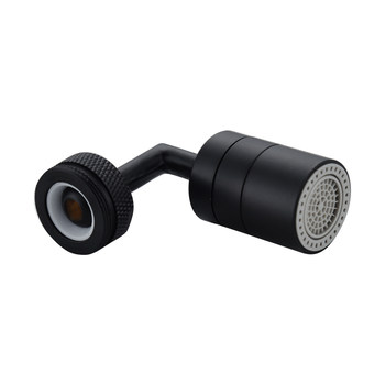 Wash basin splash-proof aerator faucet