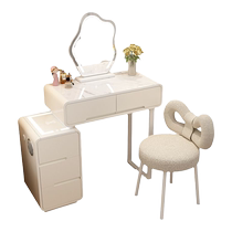 Jin Mansheng cream style small apartment dressing table bedroom modern and simple new style master bedroom cupboard integrated dressing table