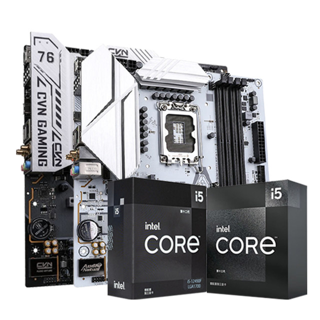 Colorful B760 motherboard Intel boxed processor