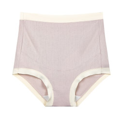 Maternity Underwear, Pure Cotton, Mid-Late Pregnancy Underwear, Large Size, High-Waisted Pregnancy Underwear, Women's Special Cotton Briefs for Pregnant Mothers