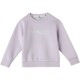 PUMA ເດັກຍິງໃຫຍ່ບາດເຈັບແລະພິມ Sweatshirt ຄໍມົນ