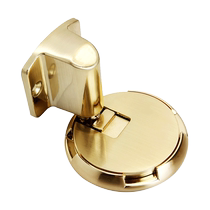 Windproof door suction no punching mechanical floor suction anti-collision door stopper toilet nail-free invisible floor door collision toilet new style