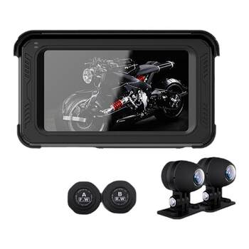 Mohui dual 2K Motorcycle carplay screen projection screen navigation driving recorder Sony ເຄື່ອງກວດຄວາມດັນຢາງຄວາມຄົມຊັດສູງ