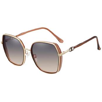Women's high-end uv protection sunglasses with optional prescription