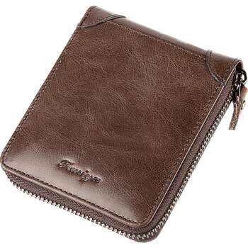 Zipper multi-functional wallet for men