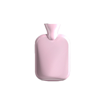 Hot water bag filled with water to warm the tummy. Hot water bag hand warmer for female students. Cute plush hot compress silicone small size for belly application.