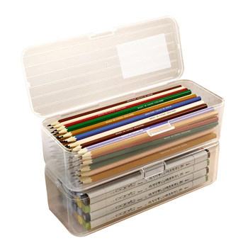 Transparent large capacity pencil case 2025 new model