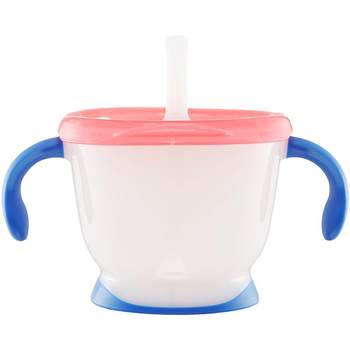 Richell Children's Summer Straw Training Water Cup Home Drinking Cup Baby Drinking Cup ການຮຽນຮູ້ການດື່ມຈອກ