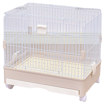 Rabbit cage household indoor automatic feces cleaning pet nest villa extra large rabbit supplies guinea pig breeding cage