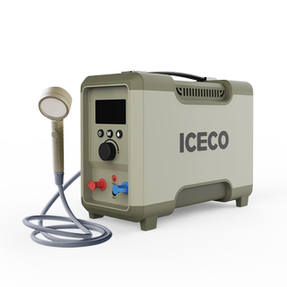Iceco outdoor water heater camping bath artifact
