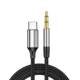 Universal for male and female car audio cables for mobile phone speakers