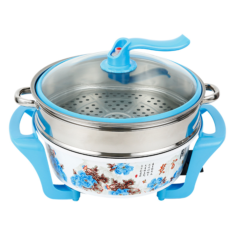 Dongcan Brand Multifunctional Health-Preserving Electric Hot Pot for Home Use, Integrated Electric Hot Pot, Non-Stick Pot, Vacuum Large-Capacity Pot, Stone Pot