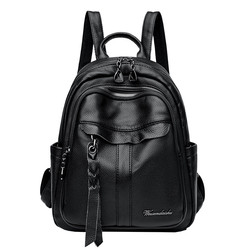 Genuine Leather Backpack for Women 2026 New Casual Travel Backpack Large Capacity First Layer Cowhide Soft Leather Fashionable Women's Bag Trendy