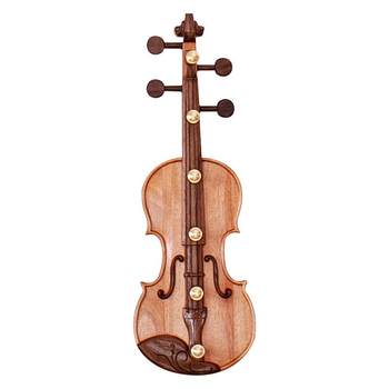 Creative walnut wall hook porch coat rack