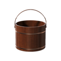 Portable foot bath bucket wooden bucket foot bath wooden bucket cedar wood foot bath basin over calf household solid wood new foot bath model