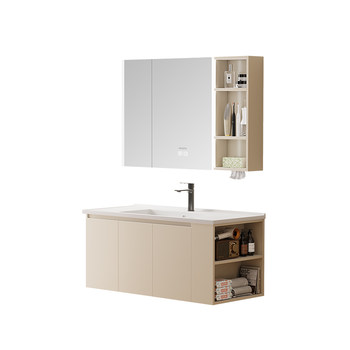 Huida side storage bathroom cabinet combination