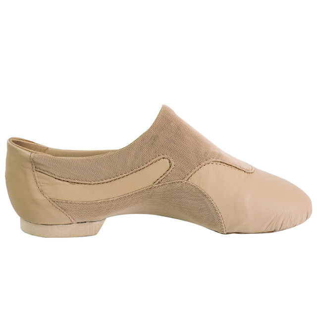 Sansha cowhide mesh jazz dance shoes