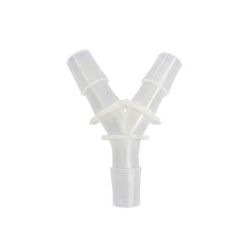 Equi-diameter y-shaped tee hose pagoda joint