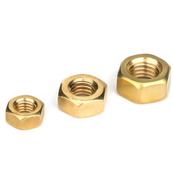 ຫມາກແຫ້ງເປືອກແຂງ copper nut copper hexagon nut screw cap screw nut M2M2.5M3M4M5M6M8M10M12