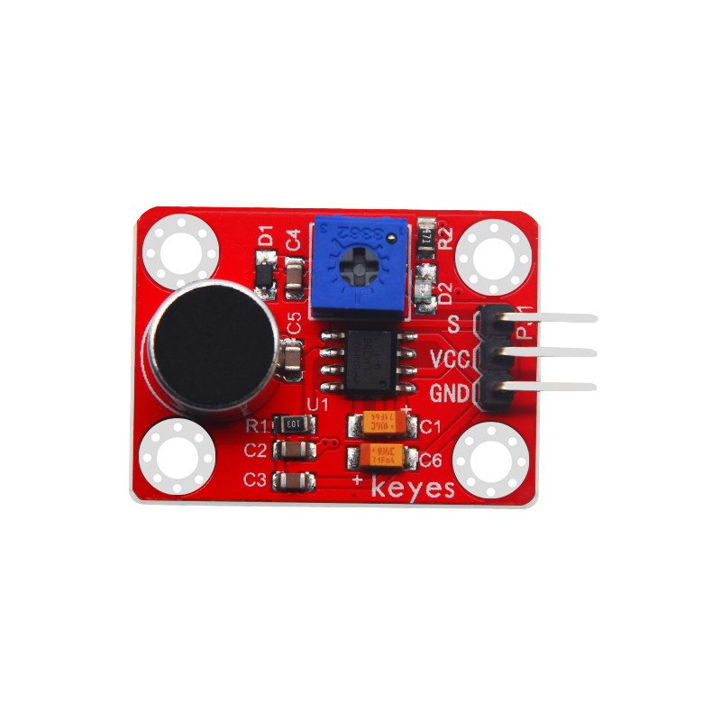 Keyes高感度麦克风声音检测传感器模块DIY适用于arduino microbit