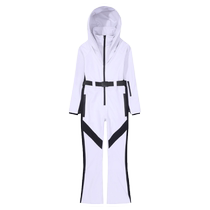 New DOOREK one-piece ski suit woman suit with slim veneer double board warm and waterproof down delivery belt