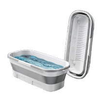 Edo Mop Bucket Foldable Bucket 1 Mounted Flat Mop Special Bucket Large Capacity Wash Car Bucket