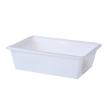 Large Number Plastic Basket Rectangular Thickened Kitchen Containing Basket with goods frame Sub-set items Basket Fridge Drain vegetable basket