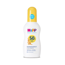 (Auto-fonctionné) Spray de protection solaire hypoallergénique HiPP Smooth Series bouteille de 150 ml