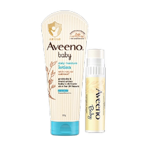 Aveeno 艾惟诺婴儿童宝宝多效滋润棒润唇膏4g+每日倍护润肤乳227g