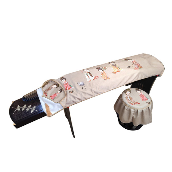 Guzheng dust cover 簪 古 古 古 古 古 Fabric High -end Guzheng Cover 135163 Guzheng Zheng cover