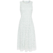 Lady Self-Portrait Lady Floral Lace with long one-piece dress FARFETCH Fat Chic